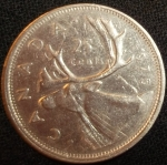 monedas de America - Canad� -  1975 (Reverso)