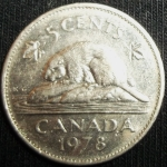 monedas de America - Canad� -  1978 (Reverso)