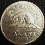 monedas de America - Canad� -  1979 (Reverso)