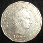 monedas de America - Colombia -  1971 (Anverso)