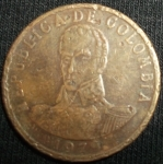 monedas de America - Colombia -  1979 (Anverso)