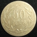 monedas de America - Colombia -  1990 (Reverso)