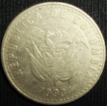 monedas de America - Colombia -  1993 (Anverso)