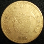 monedas de America - Colombia -  1995 (Anverso)