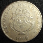 monedas de America - Costa Rica -  1948 (Anverso)
