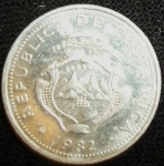 monedas de America - Costa Rica -  1982 (Anverso)