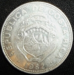monedas de America - Costa Rica -  1982 (Anverso)