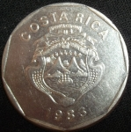 monedas de America - Costa Rica -  1983 (Anverso)
