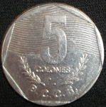 monedas de America - Costa Rica -  1989 (Reverso)