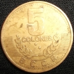 monedas de America - Costa Rica -  1995 (Reverso)