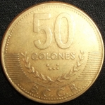 monedas de America - Costa Rica -  1997 (Reverso)