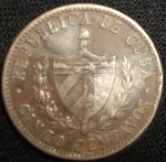 monedas de America - Cuba -  1961 (Anverso)