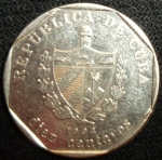 monedas de America - Cuba -  1994 (Anverso)