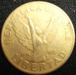 monedas de America - Chile -  1989 (Anverso)