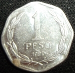 monedas de America - Chile -  1994 (Reverso)
