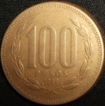 monedas de America - Chile -  1998 (Reverso)