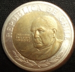 monedas de America - Chile -  2000 (Anverso)