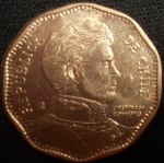 monedas de America - Chile -  2011 (Anverso)