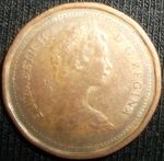 monedas de America - Canad� -  1982 (Anverso)