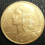 monedas de Europa - Francia -  1974 (Anverso)