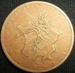 monedas de Europa - Francia -  1977 (Anverso)