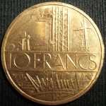 monedas de Europa - Francia -  1978 (Reverso)