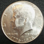 monedas de America - Estados Unidos -  1976 (Anverso)