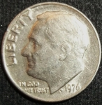 monedas de America - Estados Unidos -  1976 (Anverso)