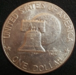 monedas de America - Estados Unidos -  1976 (Reverso)