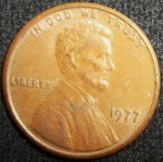 monedas de America - Estados Unidos -  1977 (Anverso)
