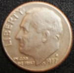 monedas de America - Estados Unidos -  1977 (Anverso)