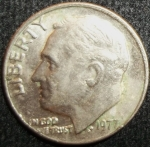 monedas de America - Estados Unidos -  1977 (Anverso)