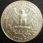 monedas de America - Estados Unidos -  1980 (Reverso)