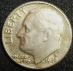 monedas de America - Estados Unidos -  1980 (Anverso)