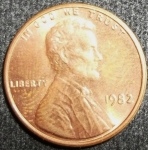 monedas de America - Estados Unidos -  1982 (Anverso)