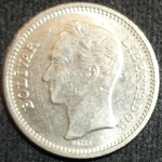 monedas de America - Venezuela -  1965 (Anverso)