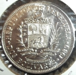 monedas de America - Venezuela -  1989 (Reverso)