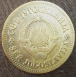 monedas de Europa - Yugoslavia -  1965 (Reverso)