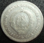 monedas de Europa - Yugoslavia -  1953 (Anverso)