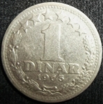 monedas de Europa - Yugoslavia -  1965 (Reverso)