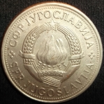 monedas de Europa - Yugoslavia -  1975 (Anverso)