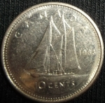 monedas de America - Canad� -  1983 (Reverso)