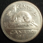 monedas de America - Canad� -  1984 (Reverso)