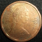 monedas de America - Canad� -  1984 (Anverso)