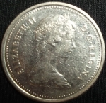 monedas de America - Canad� -  1984 (Anverso)
