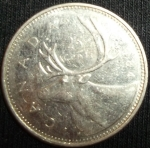monedas de America - Canad� -  1984 (Reverso)