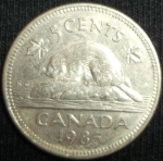 monedas de America - Canad� -  1985 (Reverso)