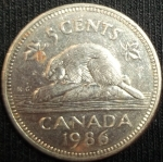 monedas de America - Canad� -  1986 (Reverso)