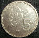 monedas de Europa - Espa�a -  1980 (Reverso)