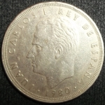 monedas de Europa - Espa�a -  1980 (Anverso)
